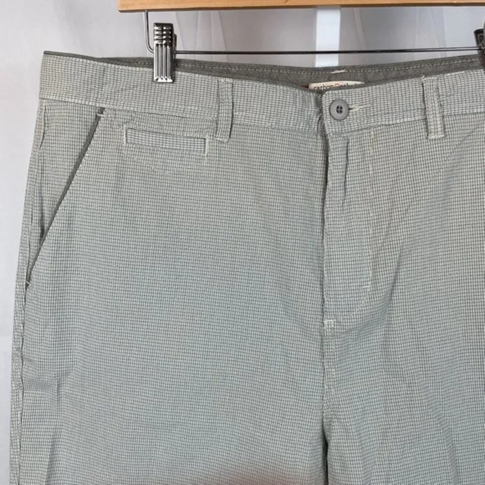 Mens Carbon 2 Cobalt Quadrant Stretch Twill Shorts in‎ Stone Micro Check 40